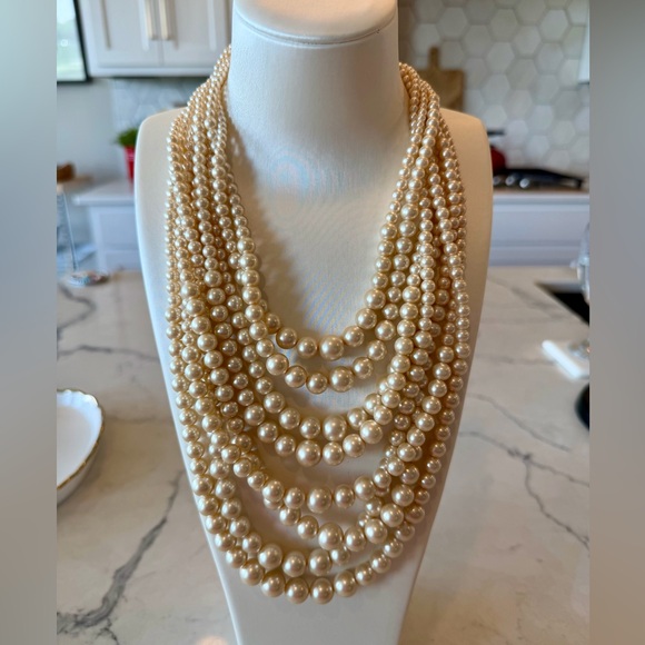 Talbots Jewelry - Talbots Multi~strand Pearls Necklace